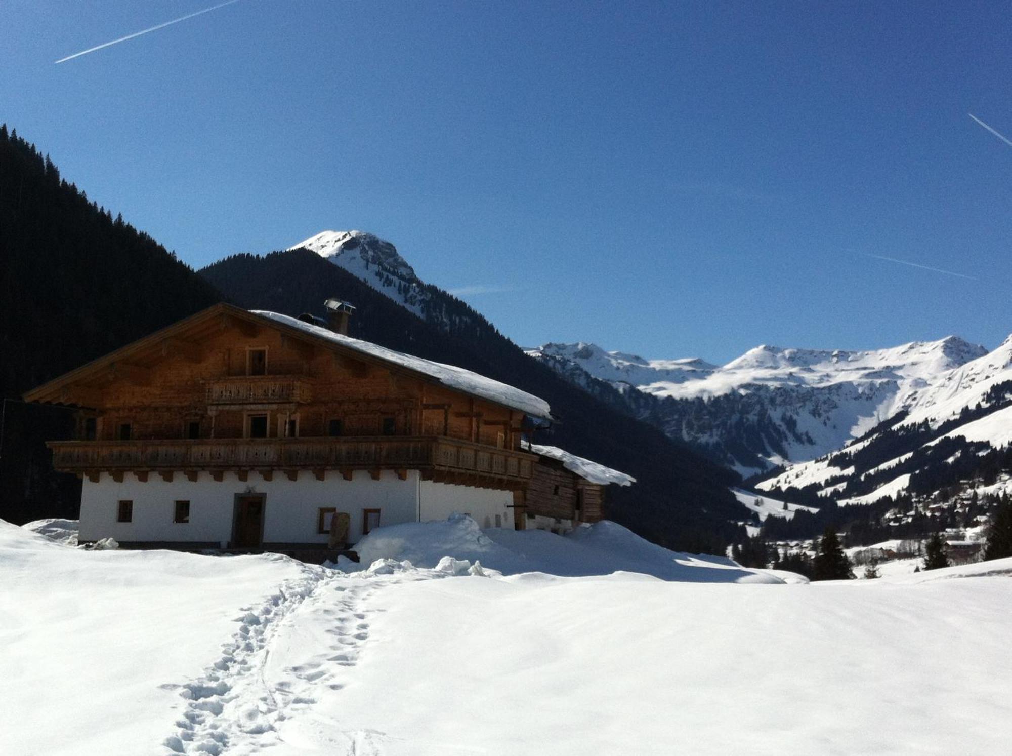 Alpenbauernhaus Vorderbrandthof Saalbach-Hinterglemm Buitenkant foto