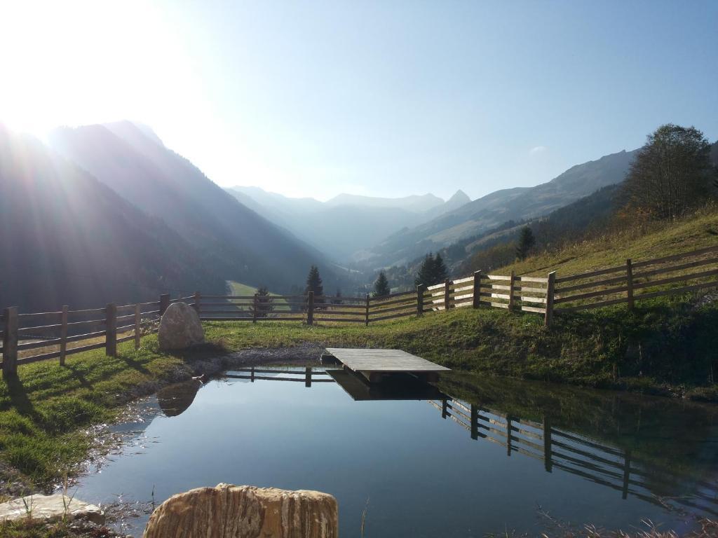 Alpenbauernhaus Vorderbrandthof Saalbach-Hinterglemm Buitenkant foto